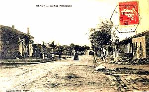 HARDY - PRES DE TIARET - RUE PRINCIPALE - 1933